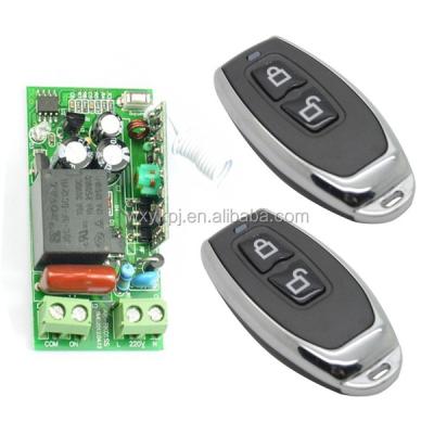 China 220v 1ch universal remote switch, relay wireless remote control switch for sale