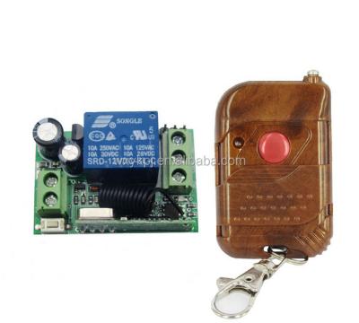 China Low Power Auto Radio 12V 1-Channel Remote Control Doors Switch for sale