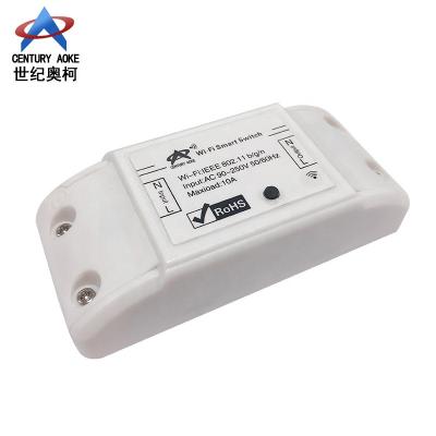 China WiFi 2.4G one channel wifi smart wifi app wireless smart control smart switch for different home appliances for sale