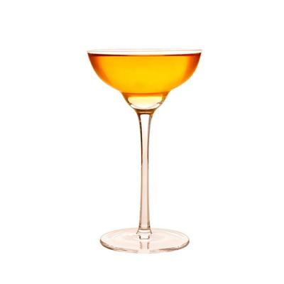 China Viable Personalized Glass Cocktail Glass Bar Martini Margarita Champagne Glass for sale