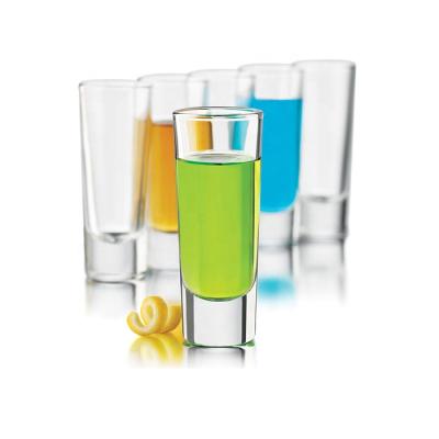 China Viable Clear Shooter Single Tequila 2 Ounce Shot Glass Wholesale for sale