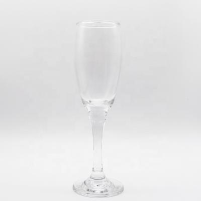 China Sustainable Wholesale Holiday Wedding Party Eco-Friendly Glass 150ml Champagne Flute for sale