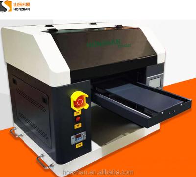 China garment shops a3 ceramic tile uv printer flatbed printer with cmyk white color uv inks for sale