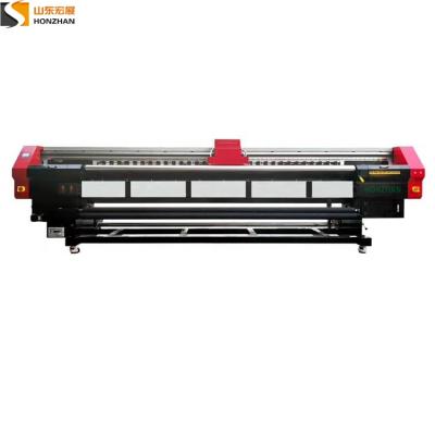 China Soft Materials 3200mm Large Format UV Inkjet Roll To Roll Printer For Outdoor Advertising Banner Printing for sale