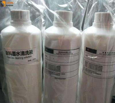 China Jinan HONZHAN Environmental White Ink New Arrivals Ink Dye Textile Fabrics Printing Digital Ink For DX5 Printhead DTG Printer for sale