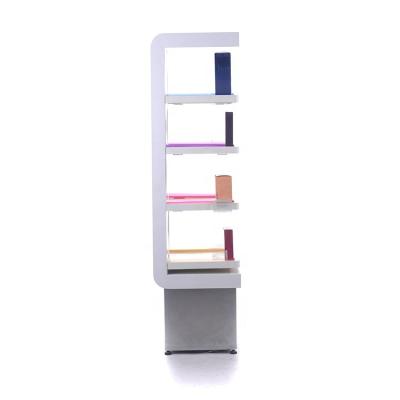 China Unique Design Standing Free Standing Hot Sale Adjustable Electronic Product Display Stand Led for sale