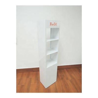 China Permanent Display Good Quality Supermarket Products Perfume Retail Store Metal Display Showcase for sale