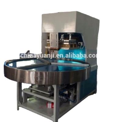 China Automatic Spinning Type CLOTHING High Frequency Fusion Machine for sale