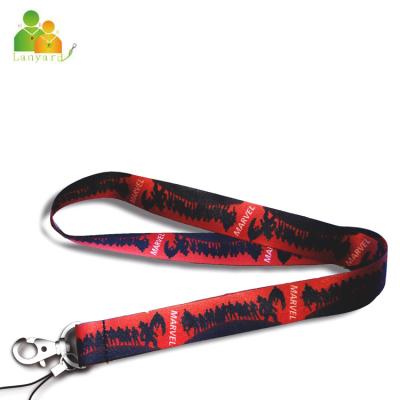 China Promotional Gift Hot Sale Sublimation Advertising Polyester Wonder Lanyard for sale