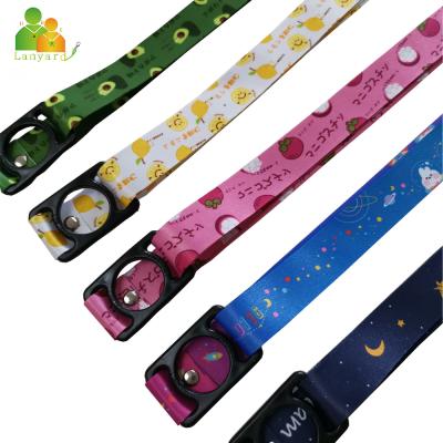 China Eco-friendly Bottle Holder Lanyard, Adjustable Lanyard Fashionable Hot Sale Polyester Eco-friendly Water Bottle Holder Neck Sublimation for sale