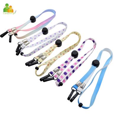 China 2020 Promotion Fashion Face Hook Polyester Lanyard Holder Adjustable Face Masking Lanyard Product for sale