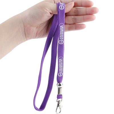 China Promotion lanyard newest design high quality printing popular custom logo printing polyester lanyard for sale