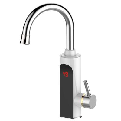 China Instant Faucets 3000W LED Digital Water Heater Thermostatic Electric Faucet Tap For Kitchen Bathroom for sale