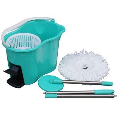 China 360 sustainable easy life supa broom with bucket new pp for sale