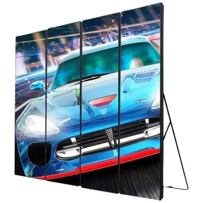 China Wholesale Wifi 4g Digital Indoor Outdoor Led Poster Movable Led Poster Indoor Outdoor Movable Led Poster for sale