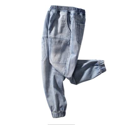 China Breathable Sports Casual Pants Kids Jeans Kids Jeans Pants for sale