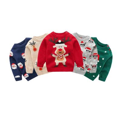 China Viable Children's Sweater Baby Christmas Sweater Lil Girl Sweaters Unisex Sweater for sale