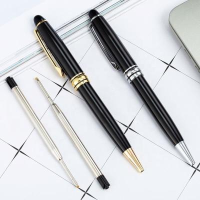 China Promotional Pen Best Writing Twist Hotel Branded Luxury Ballpoint Pen Heavy Advertising Personalized Metal Gift Promotion Pen with Custom Logo for sale