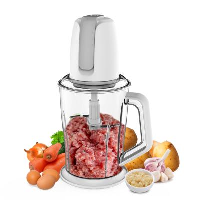 China Outdoor Hot Selling Electric Food Processor Vegetable Chopper Meat Cleaver Machine Meat Bowl Mixer Cleaver for sale