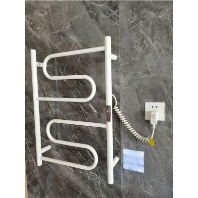 China Heater Wall Mounted Electric Towel Heater Heated Towel Rail For Bathroom for sale