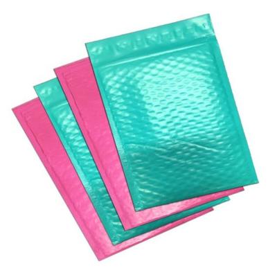 China Waterproof Air Bubble Free Custom Printed Plastic Mailers Poly Bag Envelopes , Courier Bags With Bubble Bubble for sale