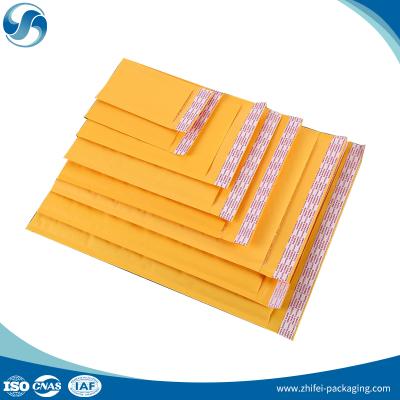 China Padded Shock Resistance Bubble Mailers Envelopes Packaging Shipping Bags Kraft Bubble Mailing Envelope Bags for sale