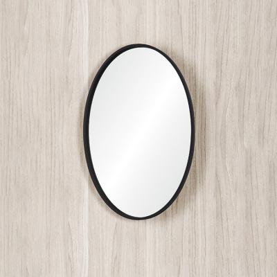 China Modern Design Decorative Metal Framed Oval Mirror for sale