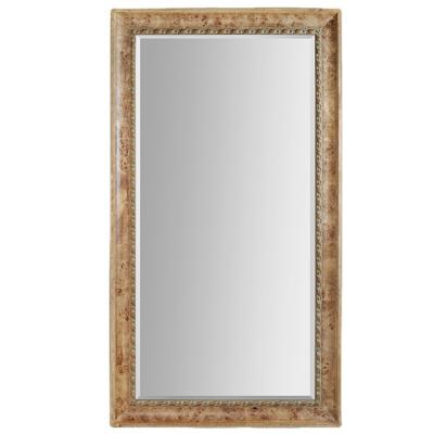 China Modern Rectangle Framed Wall Mounted Mirror For Living Room for sale