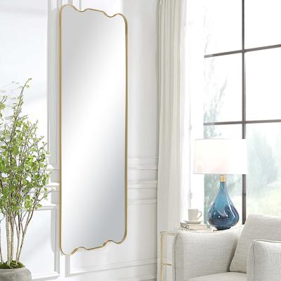 China Large Modern High Quality European Style Stainless Steel Integral Mirror for sale