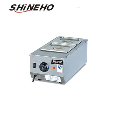 China Stainless Steel 304 Electric 2 Tank Chocolate Bain Marie Oven Stainless Steel Kitchen Equipment for sale