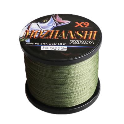 China Float Locator MOZHANSHI 9 Beaches 100M-5000M PE Multifilament Braided Fishing Line 15-310LB for sale