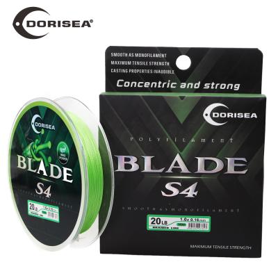 China DORISEA S4 BLADE 4 Float Locator Beaches 100M-2000M PE 15-100LBS 100% Multifilament Braided Fishing Line for sale