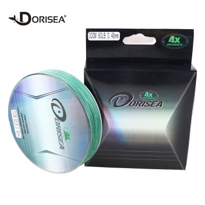 China Good Quality 100% PE 6-100LBS DORISEA 4 Multifilament Braided Fishing Line 100M-2000M Float Marker Strands for sale