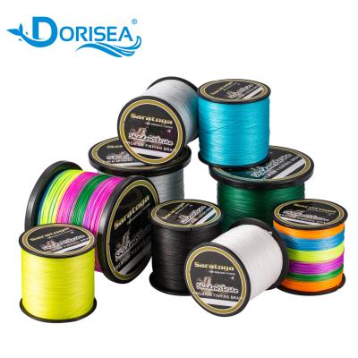 China DORISEA SARATOGA 8 Float Cue Beaches 100% Line, All 100M-2000M PE 6-300LB Multifilament Braided Fishing Colors Available for sale