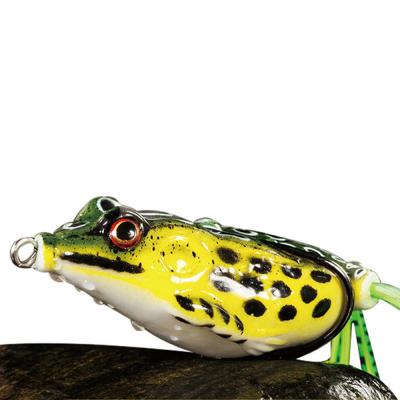 China DORISEA Tube Bait Soft Plastic Fishing Lures Artificial Lure Topwater Ray Frog Bait Lure Leiwa for sale