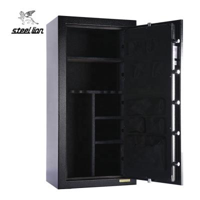 China Low Carbon Concealed Alloy Steel Wall Gun Safe With UL Certificate Metal Gun Cabinet for sale