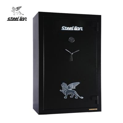 China Factory direct wholesale safe low carbon firearm gun alloy steel metal safe box with lock for sale