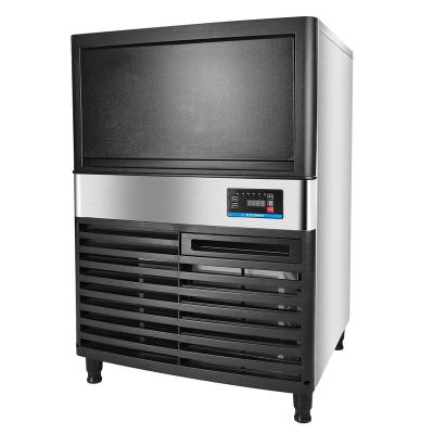 China 60lb Commercial Convenient Small Ice Maker Daily Output for Milk Tea Shops Restaurants Hotels Disinfection Blue Light Ice Maker for sale