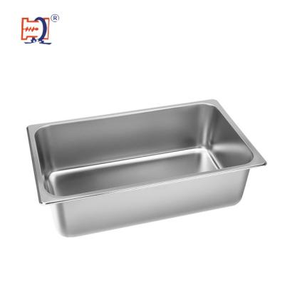 China Hotel Light Warm Restaurant Supplies Commercial Kitchen Equipment Food Warmers Shake Gastronorm Stainless Steel Container GN Pan for sale