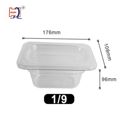 China Factory Price Restaurant Supplies Light Weight Food Grade PC/PP GN Pan Gastronorm Container Food Serving Tray GN Container for sale