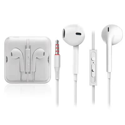 China High Quality In-Ear Headphone Earphone With Mic Earbuds 3.5mm Jack Noise Canceled In Ear Stereo Wired Earphone for sale