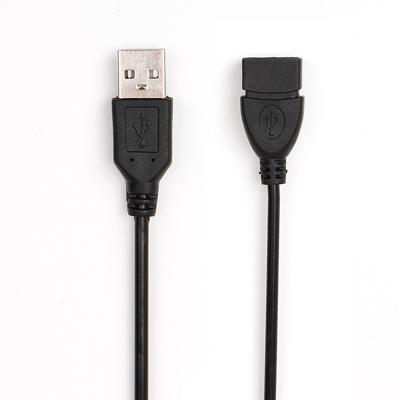 China Hot Turned Fast Data Transfer PVC Extra Cable USB A Male To USB A Female USB Extension Cable 1M 2M OEM for sale