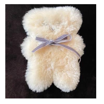 China Plush 100% Australian Small Teddy Bear Sheepskin for sale