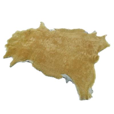 China Eco-friendly home textile animal skin eco-tan lamb skin for garment for sale