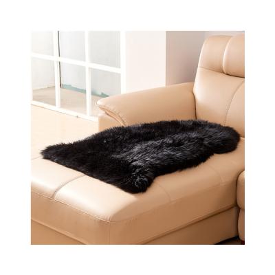 China Non-slip Single Skin Genuine Sheepskin Cover For Sofa And Floor for sale