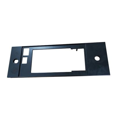 China Lowest Price Aluminum Alloy Custom Aluminum Alloy Mount Parts Mounting Plate Bracket Plate Video Intercom Housing for sale