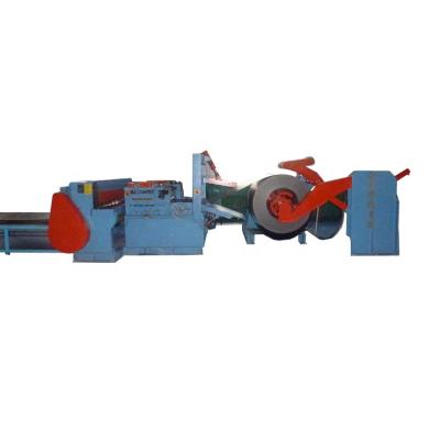 China Construction worksÂ   Single Cheap SS CR GI Economic Uncoiling Cut To Line Machine Feature Length Equipment for sale