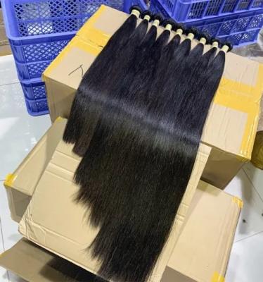 China Wholesale Unprocessed Virgin Brazilian Hair 100% Mink Hair Grade 8a Silky Straight Wave Cuticle Aligned Hair for sale