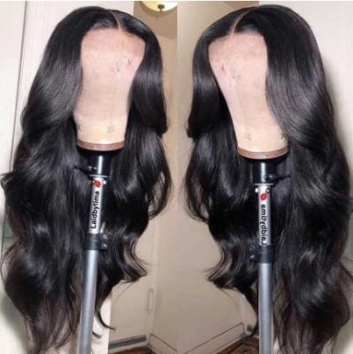 China Cheap 100% Cheap Wholesale Price 4*4 Lace Closure Body Wave Top Grade Silky Straight Peruvian Unprocessed Human Hair for sale