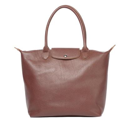 China Others Custom Vintage Genuine Leather Women Hand Bag Designers Luxury Handbags Tote Female Top-handle Bag Large Capacity Ladies for sale